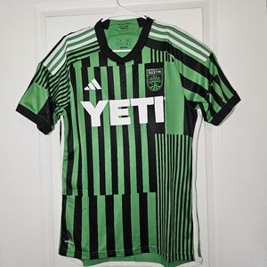NWT Adidas MLS Austin FC 23/24 Men's Size M Home Yeti Soccer Jersey HI1836 $150